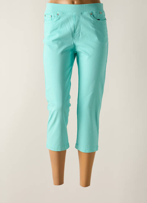 Pantalon trei sferturi albastru ANNA MONTANA femeie