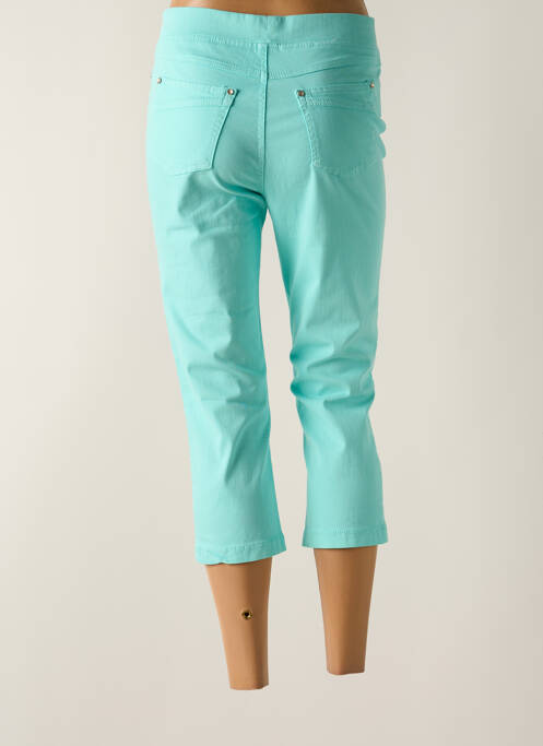 Pantalon trei sferturi albastru ANNA MONTANA femeie