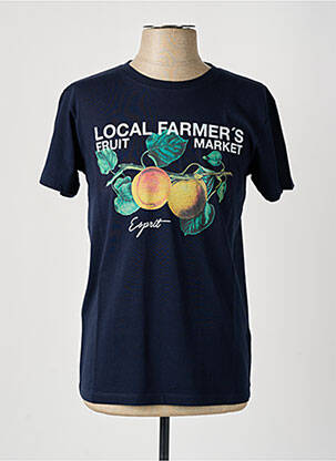 Tricou albastru ESPRIT bărbat