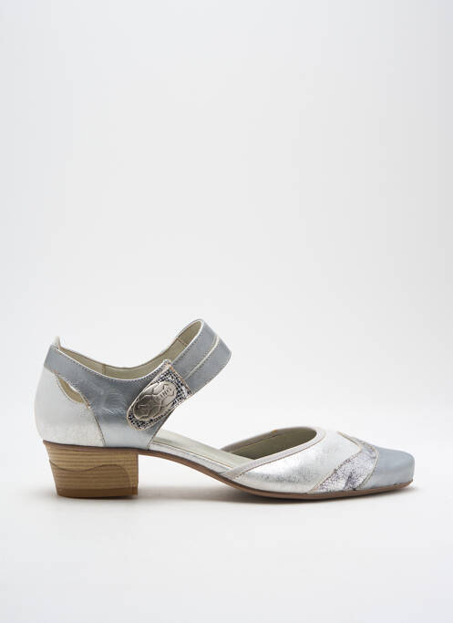 Sandale/Pantofi decupați argintiu DORKING femeie