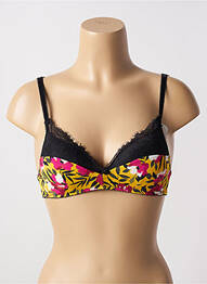 Sutien fără armatură top sutien modelat galben STEFFY femme