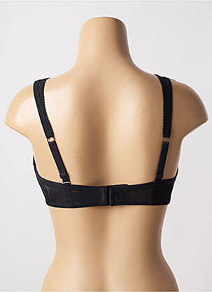 Sutien efect material satinat top sutien modelat negru LINGADORE femeie