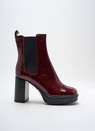 Botine/ghete toc pătrat toc de 7 la 9 cm violet SPAZIOZERO8 femme