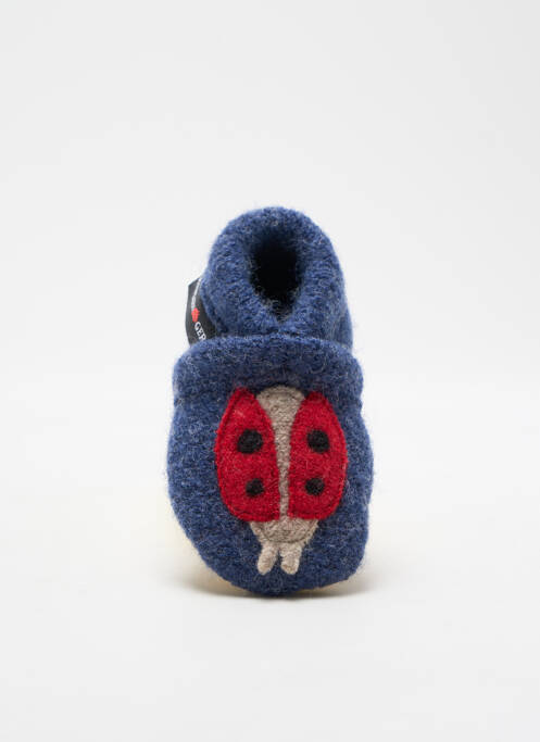 Papuci/Pantofi de casă albastru HAFLINGER fată