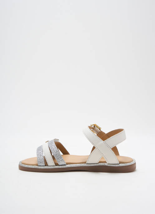 Sandale/Pantofi decupați argintiu LES TROPEZIENNES PAR M.BELARBI fată