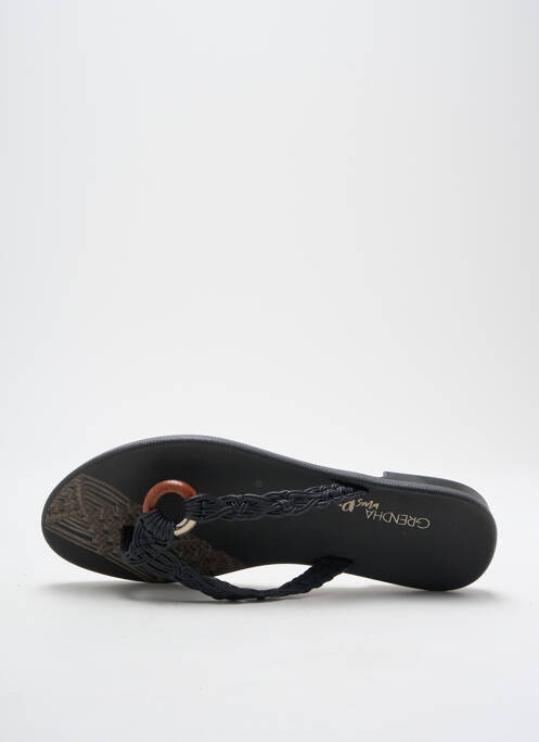 Șlapi negru GRENDHA femeie