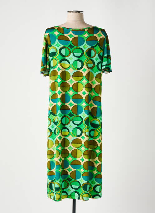 Rochie midi verde MARIA BELLENTANI femeie