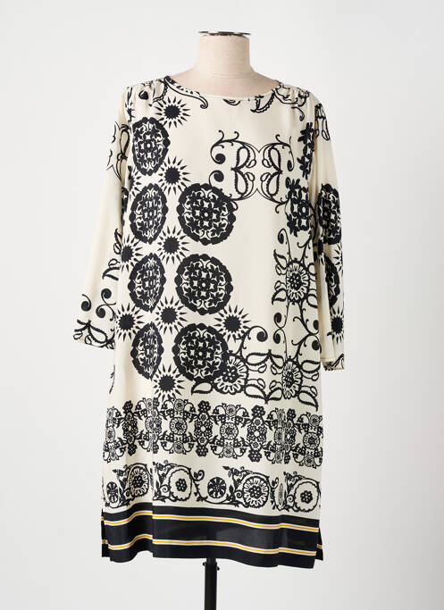 Rochie midi bej MARIA BELLENTANI femeie