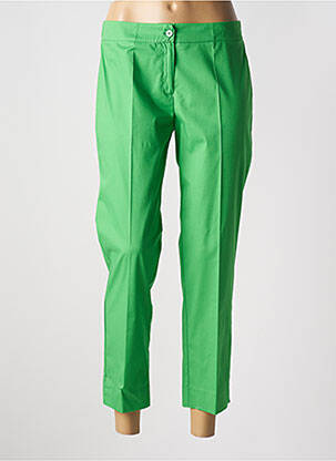 Pantalon 7/8 elasticitate mărime normală verde MARIA BELLENTANI femeie