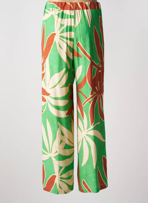 Pantalon larg verde MARIA BELLENTANI femeie