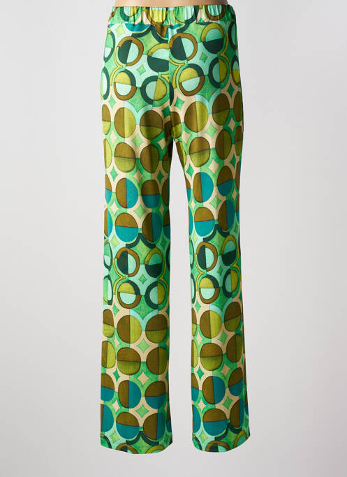 Pantalon larg verde MARIA BELLENTANI femeie