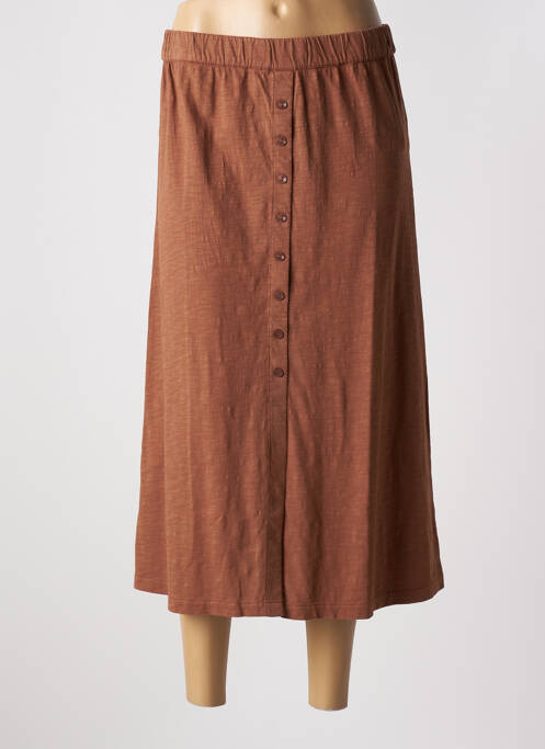 Fustă lungă maro YERSE femeie
