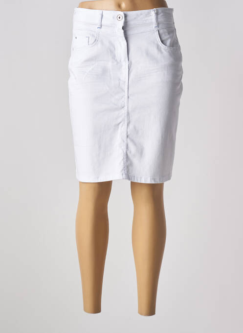 Fustă midi alb CECIL femeie