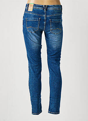 Blugi skinny elasticitate talie joasă albastru CECIL femeie