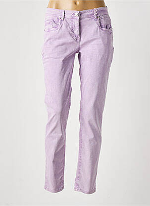 Blugi cu croială slim violet CECIL femeie