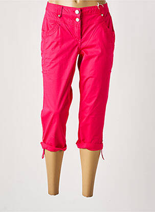 Pantalon trei sferturi roz CECIL femeie