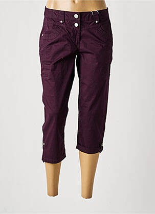 Pantalon trei sferturi violet CECIL femeie
