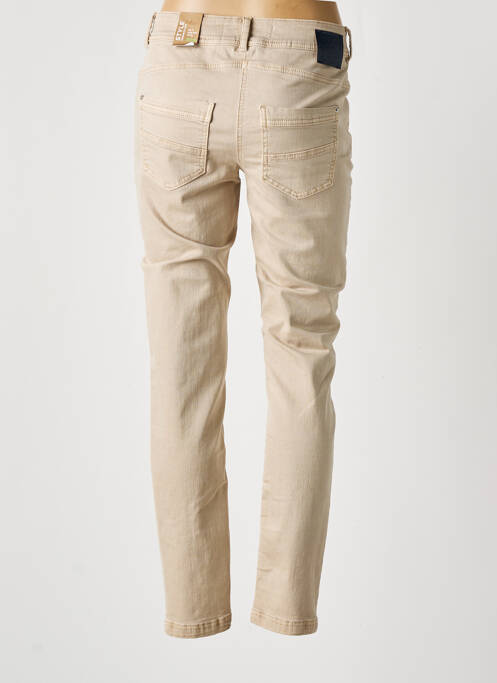 Blugi cu croială slim bej CECIL femeie