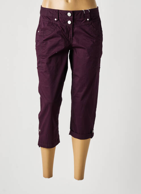 Pantalon trei sferturi violet CECIL femeie