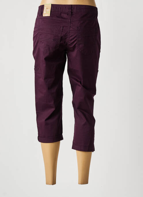 Pantalon trei sferturi violet CECIL femeie
