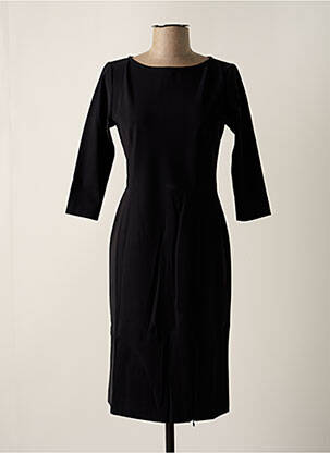 Rochie midi mâneci 3/4 mâneci 3/4 negru CYCLAMELLE femeie