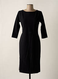 Rochie midi mâneci 3/4 mâneci 3/4 negru CYCLAMELLE femme