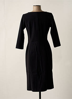 Rochie midi mâneci 3/4 mâneci 3/4 negru CYCLAMELLE femeie