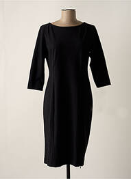 Rochie midi mâneci 3/4 mâneci 3/4 negru CYCLAMELLE femeie