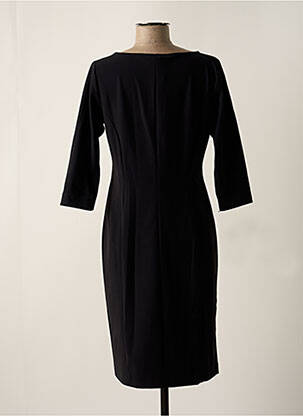 Rochie midi mâneci 3/4 mâneci 3/4 negru CYCLAMELLE femeie