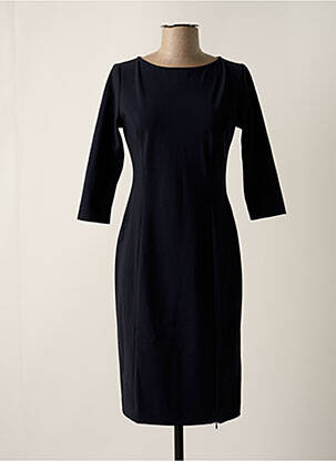 Rochie midi mâneci 3/4 mâneci 3/4 albastru CYCLAMELLE femeie