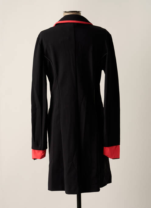 Palton lung negru CYCLAMELLE femeie