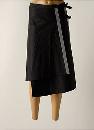 Fustă midi negru CYCLAMELLE femeie