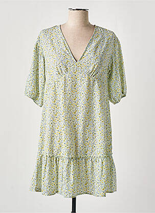 Rochie scurtă mâneci scurte mâneci scurte verde TIFFOSI femeie