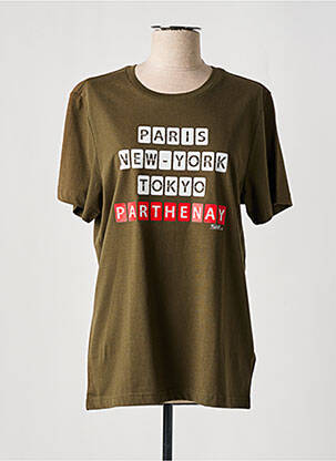 Tricou verde KAPITALES bărbat