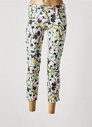 Pantalon 7/8 elasticitate mărime normală alb STREET ONE femeie