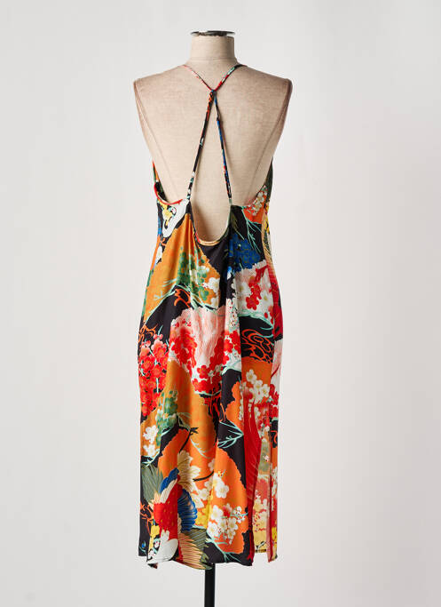 Rochie midi roșu SUPERDRY femeie