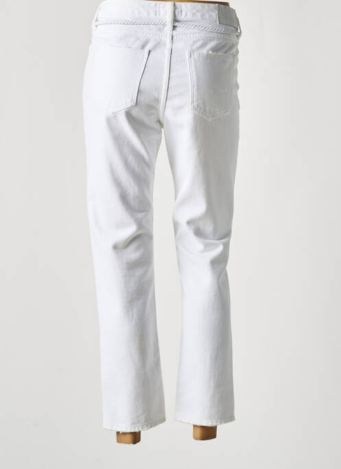 Blugi cu croială dreaptă alb TEDDY SMITH femeie