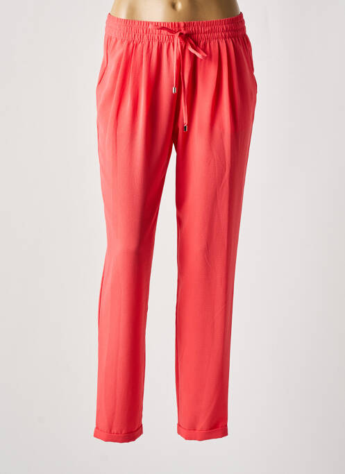 Pantalon drept roz MOLLY BRACKEN femeie