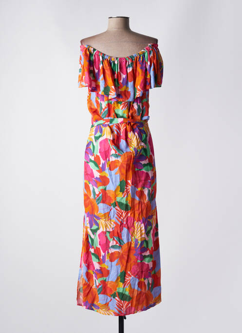 Rochie lungă portocaliu EMA BLUE'S femeie