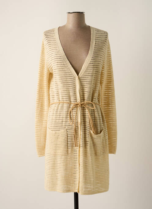 Vestă cu mâneci lungi bej OLSEN femeie