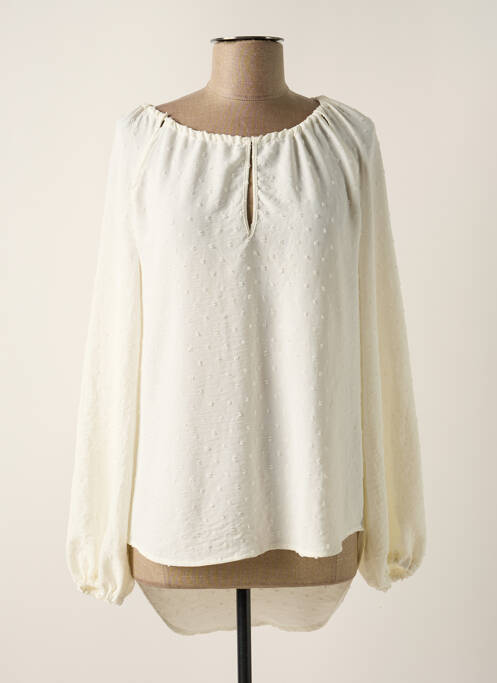 Tunică mâneci lungi alb PLEASE femeie