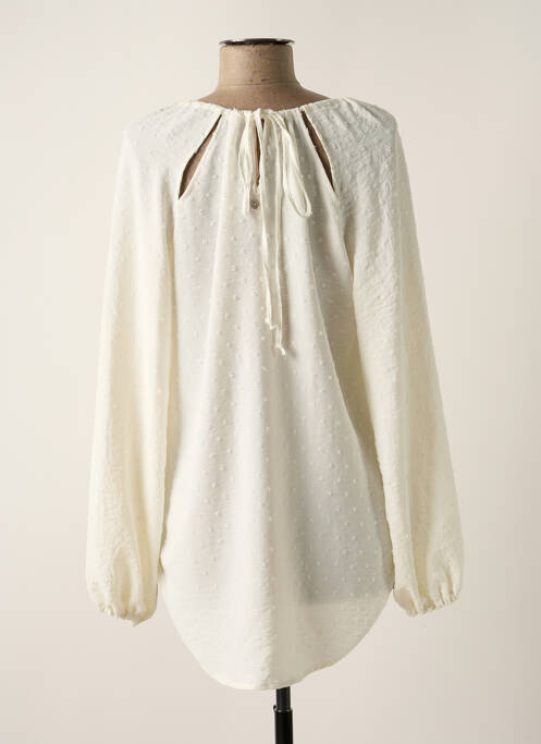 Tunică mâneci lungi alb PLEASE femeie