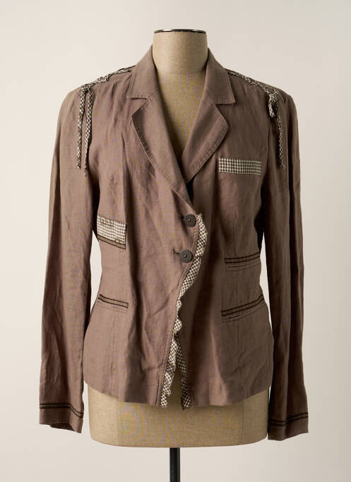 Sacou maro O.K.S femeie