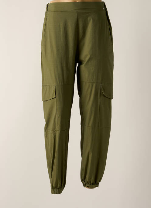 Pantalon cargo verde EAST DRIVE femeie