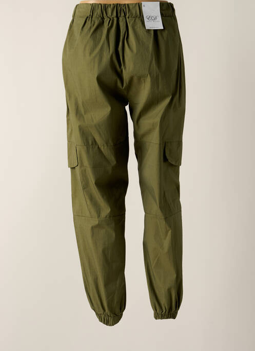 Pantalon cargo verde EAST DRIVE femeie