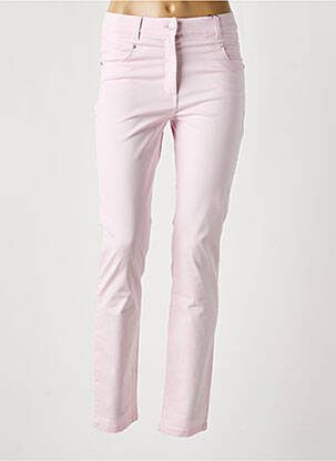 Pantalon slim roz OLSEN femeie