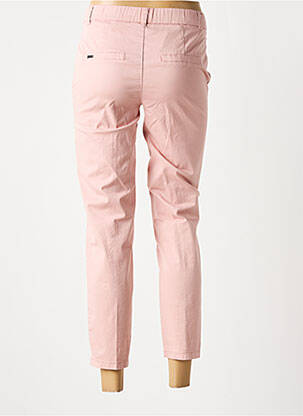 Pantalon 7/8 talie cu cleme talie joasă roz STREET ONE femeie