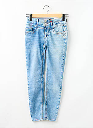 Blugi cu croială slim albastru STREET ONE femeie