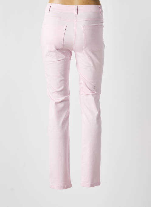 Pantalon slim roz OLSEN femeie