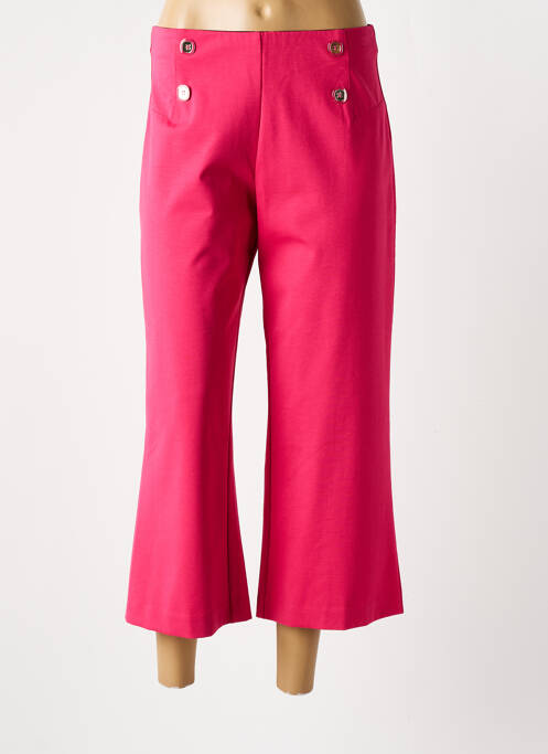 Pantalon trei sferturi roz EAST DRIVE femeie